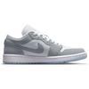 Air Jordan 1 Low White Wolf Grey Женские кроссовки Алюминий DC0774-105