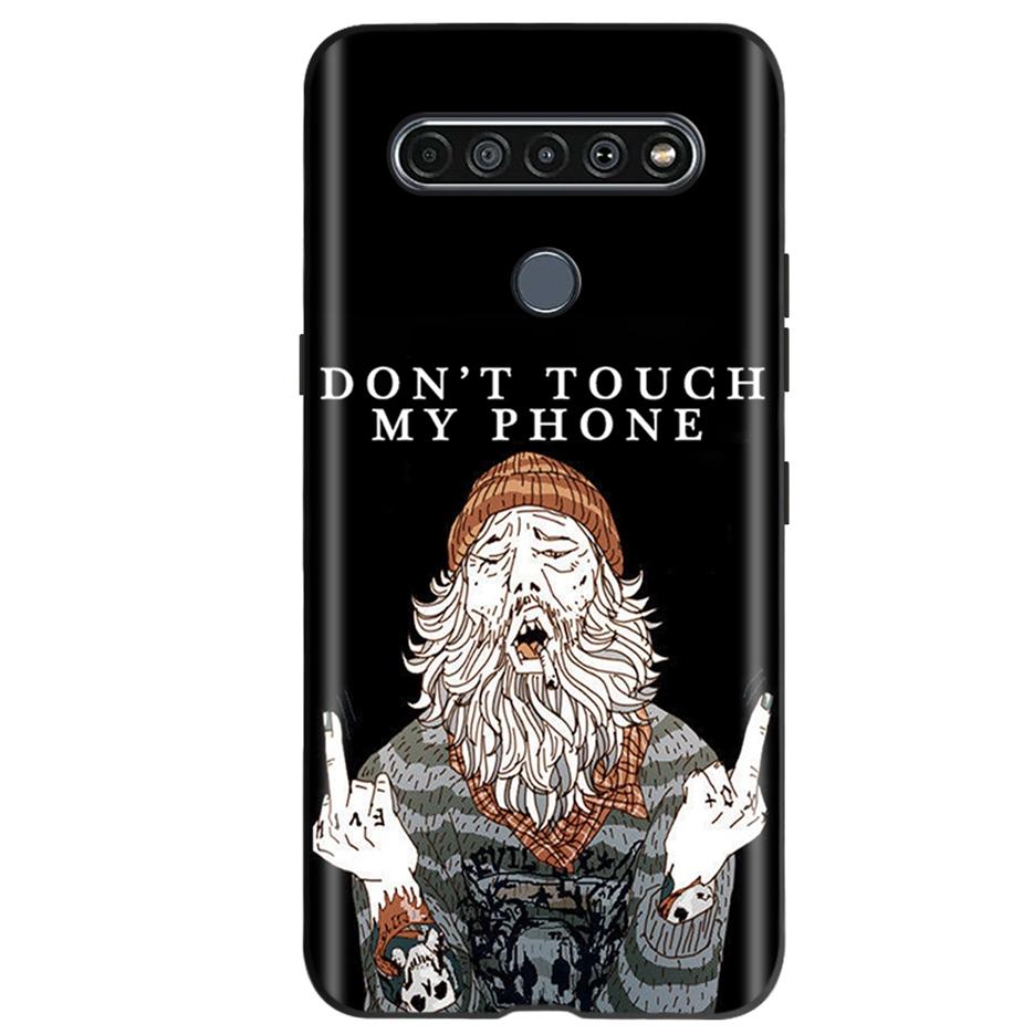 Чехол для LG K61 2020 Милый Кот Бабочка Мягкий Силиконовый Ударопрочный Чехол для Телефона Для LG K61 K 61 Fundas Case LGK61 Coque 6.53'' Shell