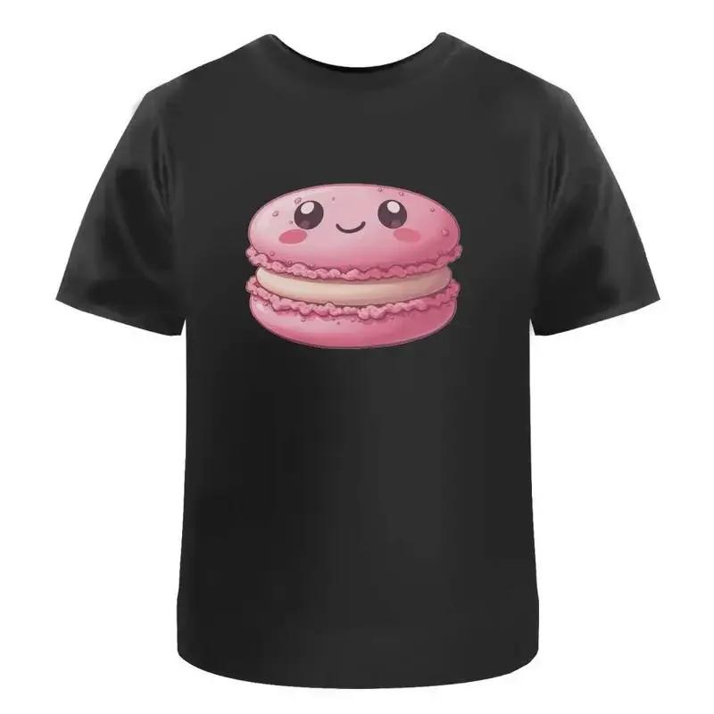 Kawaii Macaroon Cotton T Shirt Ta