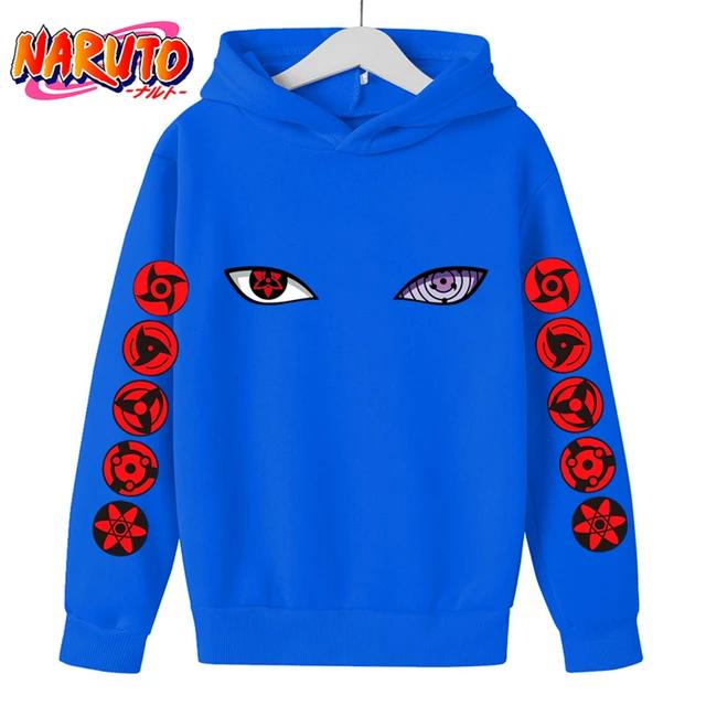 2025 MINISO Naruto Hoodie Kids Детская одежда для мальчиков Детская одежда для малышей Осенние теплые толстовки Пальто Одежда с героями мультфильмов Толстовка с капюшоном
