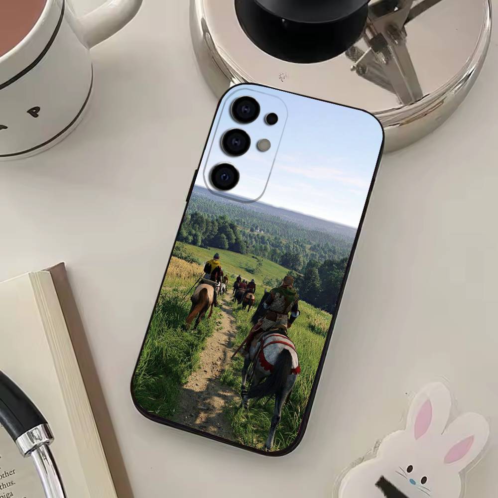 Чехол для телефона KCD K-Kingdom C-Come D-Deliverance 2 для Samsung S25, S24, S21, S22, S23, S30, Ultra, S20, Plus, Fe, Lite, Мягкий черный чехол