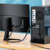 Кабель-переходник DVI на VGA 24+1 DVI на VGA Адаптер-штекер Удлинительный провод Настольный компьютер Ноутбук ПК Подключение Проектор HD Монитор Линия