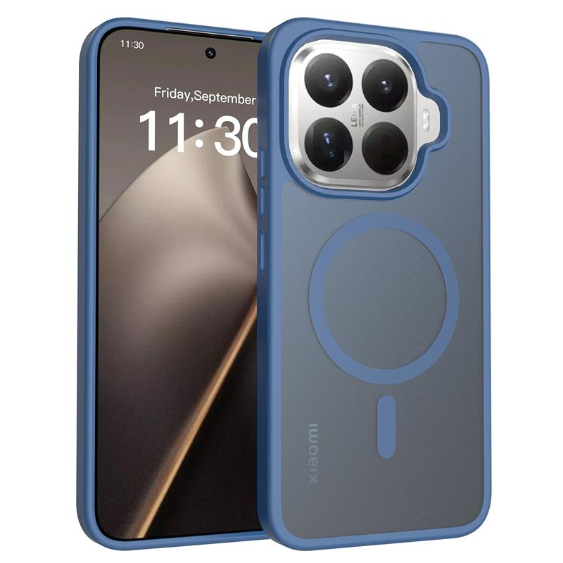Для Xiaomi 15T Pro 15T Чехол Матовый ПК+ТПУ Защита от отпечатков пальцев Гладкий на ощупь Полупрозрачная крышка для Xiaomi Mi 15T