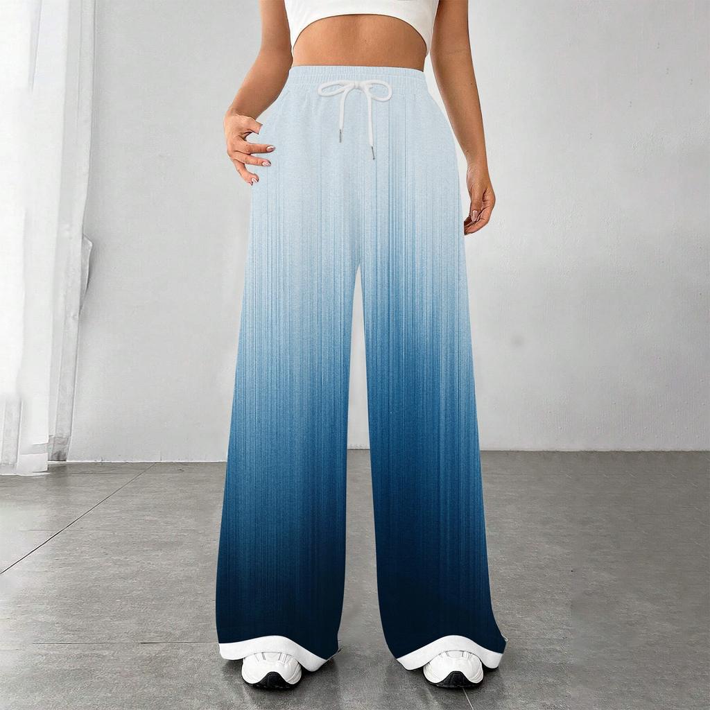 Женские модные свободные повседневные спортивные брюки с завязками на талии, повседневные брюки