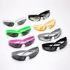 558 Персонализированные изогнутые узкие вогнутые солнцезащитные очки 4 Очки для езды на велосипеде на открытом воздухе Солнцезащитные очки Y2K