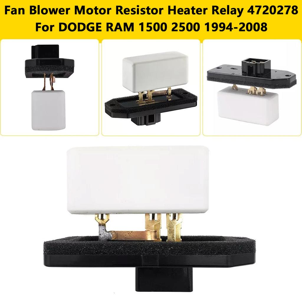 Fan Blower Motor Resistor Heater Relay 4720278 For DODGE RAM 1500 2500 1994-2008
