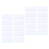 20pcs Smudgeproof Sticky Back Paper Back Adhesive Photo Printer Paper  Office Use