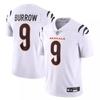  Cincinnati Bengals NFL Футбольная форма Джо Берроу Мужская Реплика Игровая рубашка для фанатов