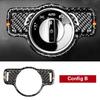 Carbon Fiber Car Headlight Switch Cover For Mercedes Benz C Class W204 2007-2013