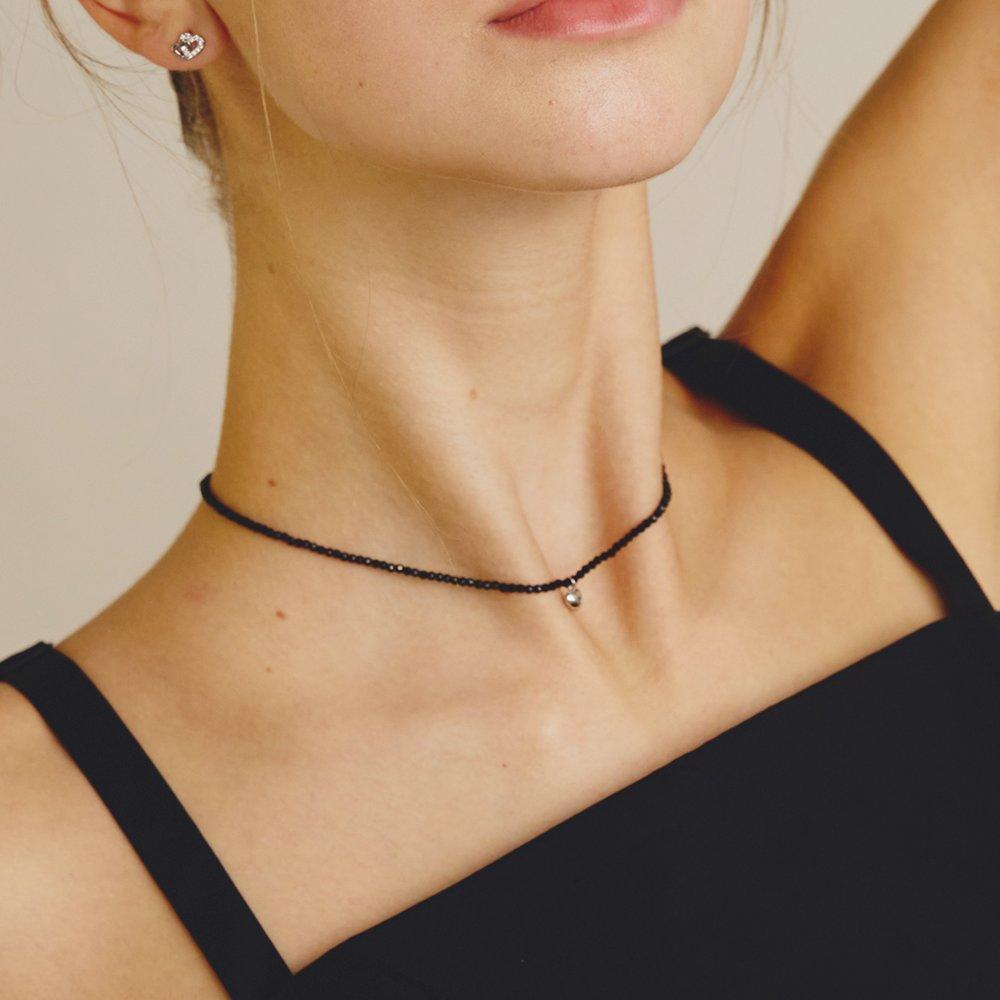 [New] Black Jane Spinel Necklace