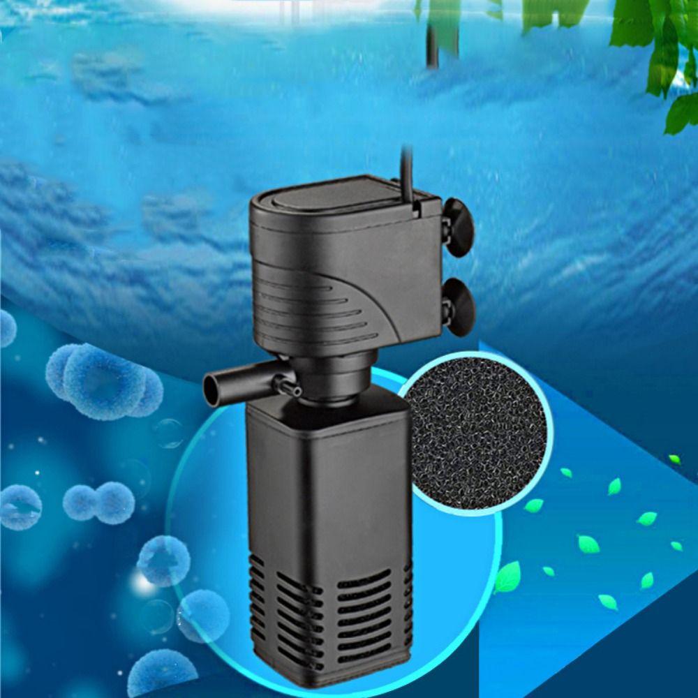 Пластиковый аквариумный встроенный фильтр 4/6/12/20/30 Вт Погружной насос Аквариумный фильтр для дома