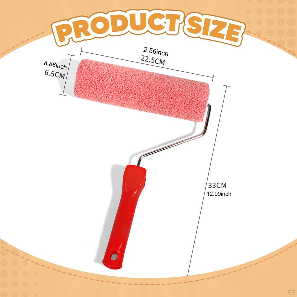 Текстурный валик Инструмент для покраски Декорирование Профессиональный Текстуры яичной скорлупы Сделай сам для стен