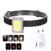 Induction LED Headlamp, Rechargeable Led Light,Super Bright Head Flashlight With Magnet for Work Hiking Fishing Running Camping