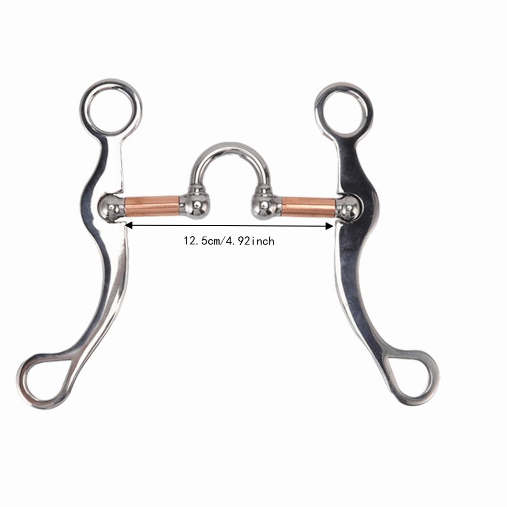 Wear Resistant Horse Snaffle Bit Stainless Steel Horse Gag Bit Artificial Horse Farms
