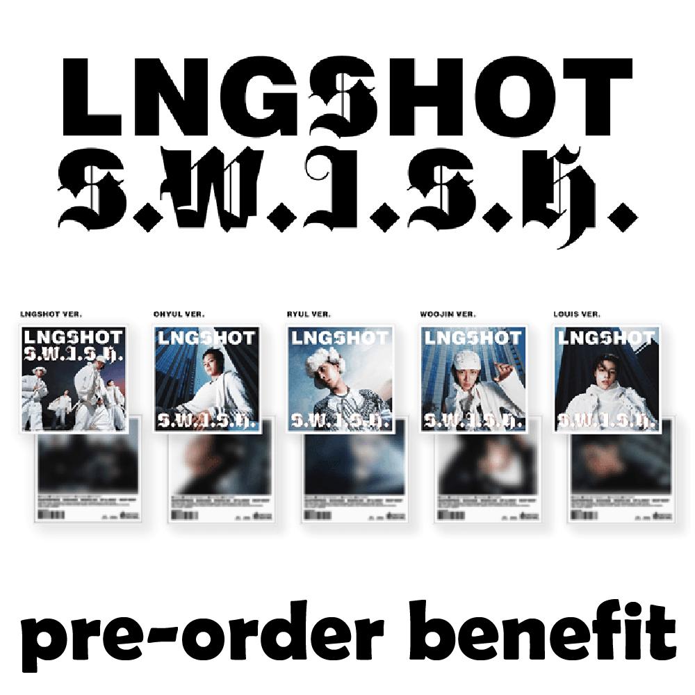 Предзаказ мини-альбома LNGSHOT S.W.I.S.H. Стандартная версия. И МАГАЗИН ПОБ