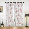 Boho Abstract Floral Geometric Window Curtains for Living Room Luxury Bedroom Curtain Kitchen Blinds Drapes Curtains