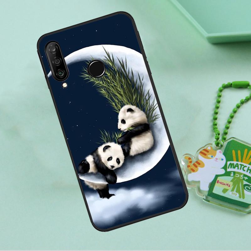 Мультяшный милый медведь панда для Huawei Nova 12s 12i 11i 7i 8i 9 10 SE Y91 Y90 Y60 Y70 Y72 Y61 P60 Pro P30 P40 Lite Чехол