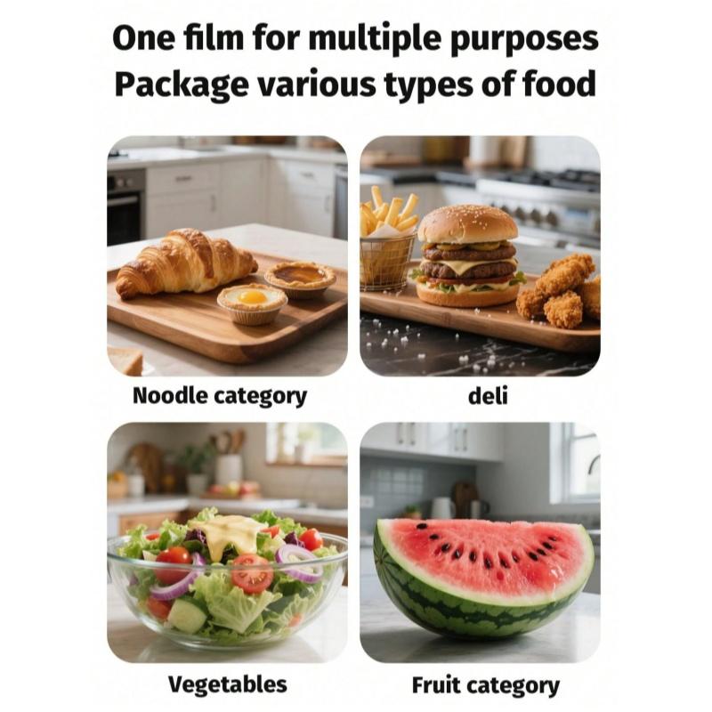 200 шт. Многоразовые Эластичные Крышки для Хранения Продуктов - Прозрачная Растягивающаяся Пластиковая Пленка для Запечатывания Мисок и Тарелок, Для Алюминиевой Фольги