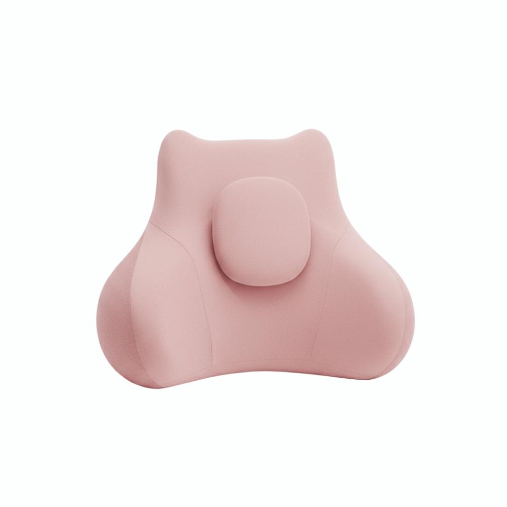 Rebound Lumbar Support Cushion Ergonomic Waist Pillow Comfortable Waist Rest Travel Backrest