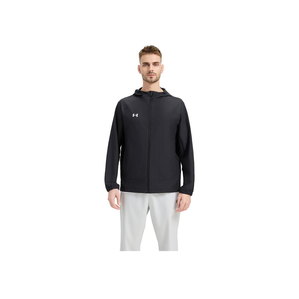 Under Armour Водоотталкивающая Ветрозащитная Свободного Кроя Спортивная Верхняя Одежда для Велоспорта Унисекс Куртка 25600401-001