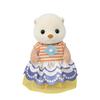 Sylvanian Families Doll Otter ST Mark Certification 3 Years Old and Up Toy Dollhouse Sylvanian Families EPOCH [Sea Family] FS-54