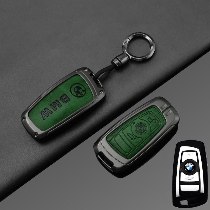 BRHE9 Fashion Zinc Alloy Car Key Case Cover Holder For BMW F30 F20 F10 F18 F22 F01 X3 X4 F06 F02 M3 M5 Protection Keychain Accessories
