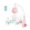 Baby Musical Crib Mobile with Night Lights and Music Cartoon Zoo Hanging Rotating Rattles for