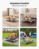 Elevated Dog Bed for Large Dogs Portable Raised Dog Cot with Teslin Mesh L