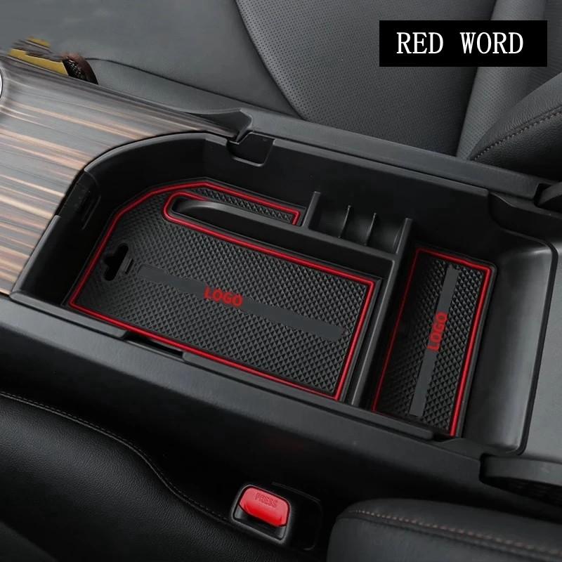 Ящик для хранения в подлокотнике автомобиля для Toyota Camry 2018 Органайзер-лотки для центральной консоли Автоаксессуары