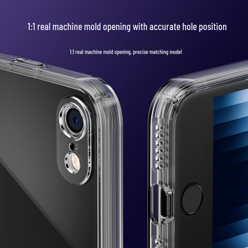 Прозрачный противоударный TPU чехол Pisen для iPhone
