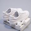 Fashion Women's Vulcanize Shoes 2025 New In Casual Classic Solid Color  Leather Shoes Woman Casual White Shoes Sneakers