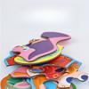1PACK Children's 6-in-1 Portable Large Piece Puzzle Baby 3 to 6 Years Old Gift Box Early Education Educational Toys