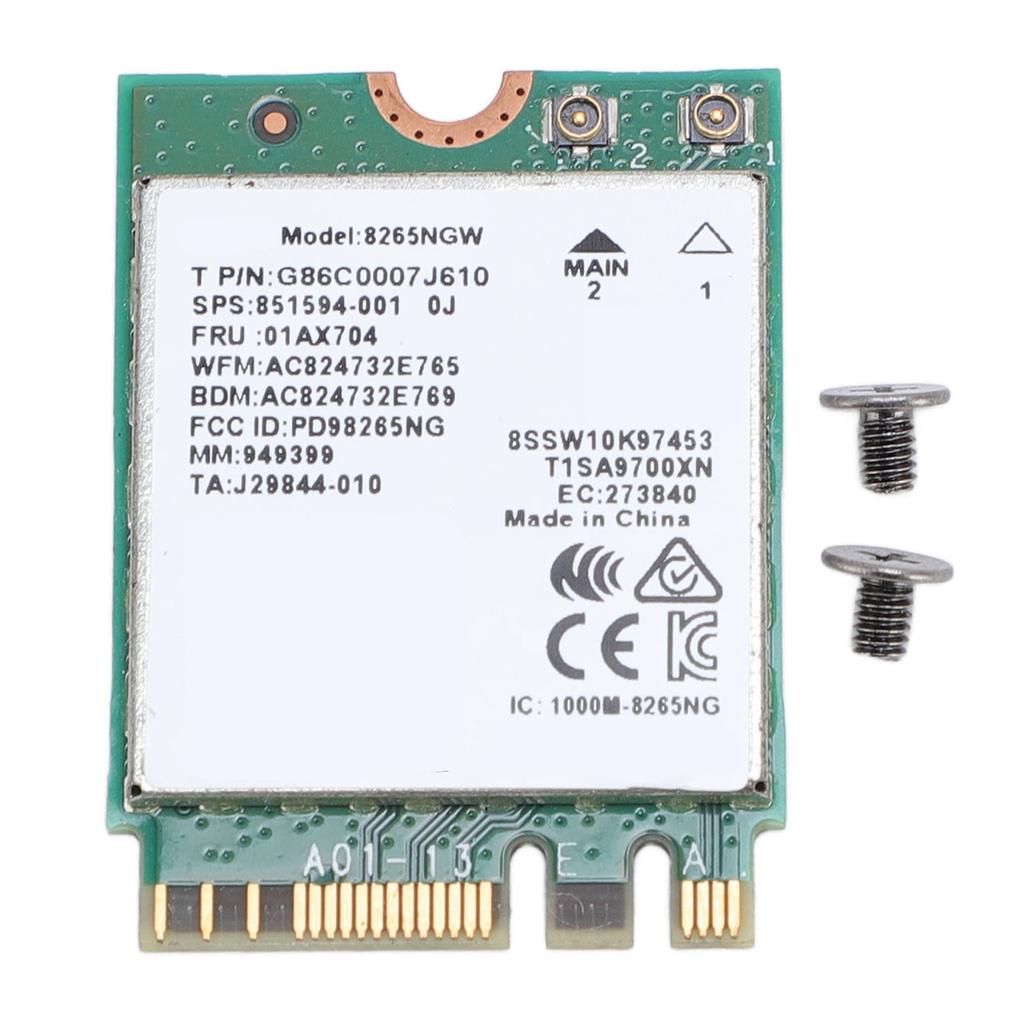 For 8265NGW Chip Network Card Wireless Fidelity 5 Bluetooth 4.2 Laptop Gigabit Wireless Network