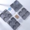 Силиконовые формы для подвесок из воска различных форм с антипригарным покрытием, идеально подходят для изготовления восковых таблеток, свечей и поделок своими руками