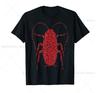 Heart Shape Love Cockroach Valentine'S Day T-Shirt Creature Of The Night The Moth Mosquito T-Shirt Cotton Round Neck