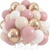 60Pcs 10 Inch Latex Balloons Lightweight Birthday Party Supplies Balloon Set  Wedding Decor