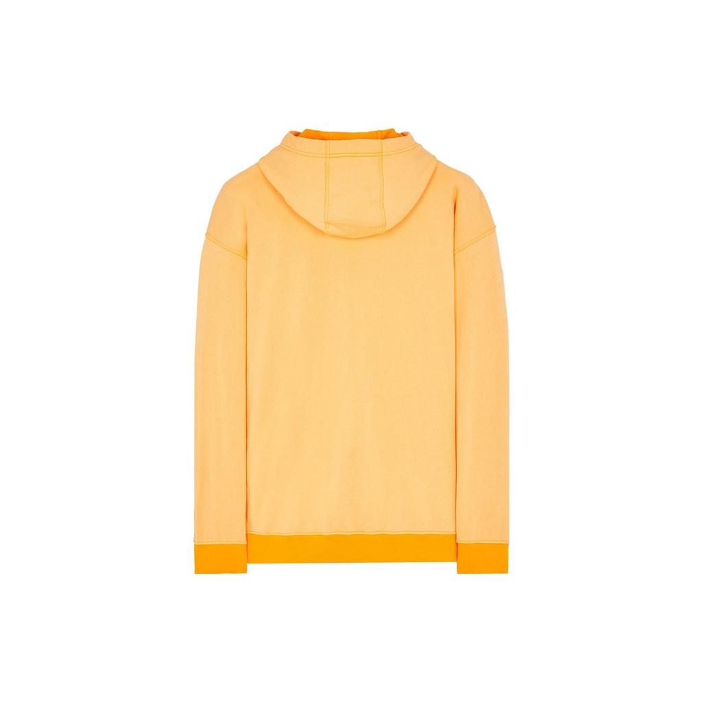 STONE ISLAND Ss23 Серия Marina Принт логотипа с буквами Однотонная Повседневная Свободная Толстовка Мужская толстовка Оранжевый 7815650X2-V0032