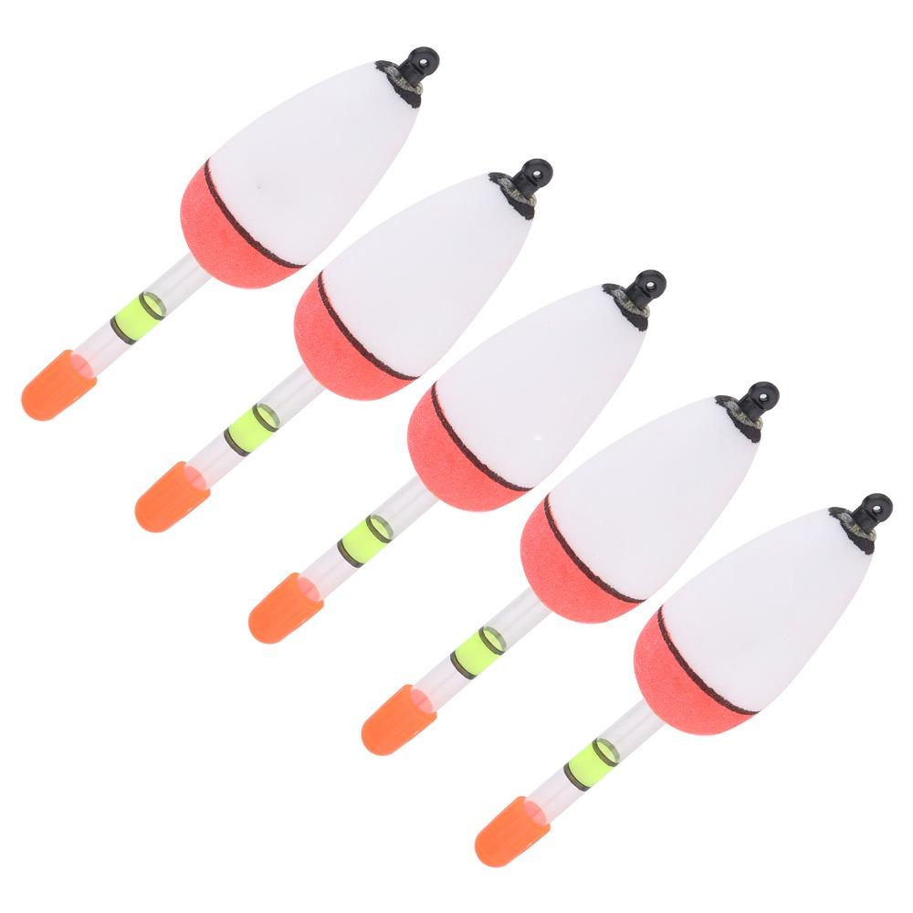 5PCS Long-range Casting Fish Floats EVA Foam Fishing Bobbers Fishing Slip Bobbers Sea Fishing