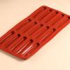 Silicone Finger Biscuit Mould 15 Cavities Non-Stick Chocolate Mold for Candy Eclair Bread Muffin Food-Grade Odorless Oven Refrigerator Microwave