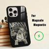 Чехол для телефона N-Nirvana для iPhone 17, 16, 15, 14, 13, 12, 11 Plus, Pro, магнитный, для беспроводной зарядки Magsafe