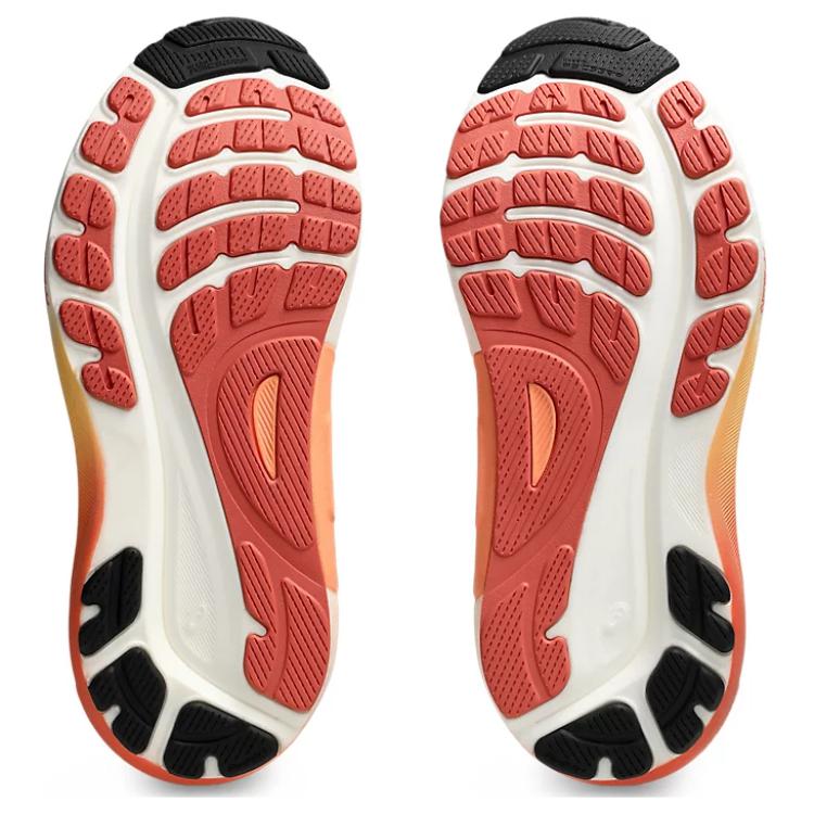 Новые кроссовки Asics Gel Kayano 31 Wide 'Бело-оранжевые' Женские 1012B670-100