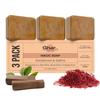 Sandalwood & Saffron Magic Soaps For Bath (300 Gms Pack Of 3)