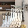Folding Clothes Hanger Drying Rack 180-Degree Rotatable Strong Load-bearing Easy Install No Drilling Sock Organizer Clothes Hook