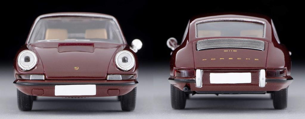 Tomica Limited Vintage Porsche 911S Maroon Завершенный продукт 312536 1/64 LV-86g