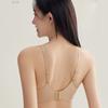 Невидимое нижнее белье Женский мягкий поддерживающий невидимый и бесшовный бюстгальтер Собирающий бюстгальтер Пуш-ап бюстгальтер