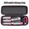 Portable Travel Storage Case Zipper Black Bag for Smooth Hair Styler Curling Stick and Full Set Waterproof Bag
