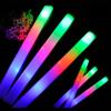 Event Light Up Glow In the Dark Glow Sticks RGB LED Cheer Tube Colorful Flashing LED Foam Stick
