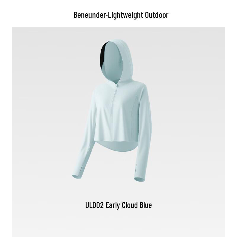 Beneunder Women's Ice Silk Sun Protection Hooded Shawl UL002