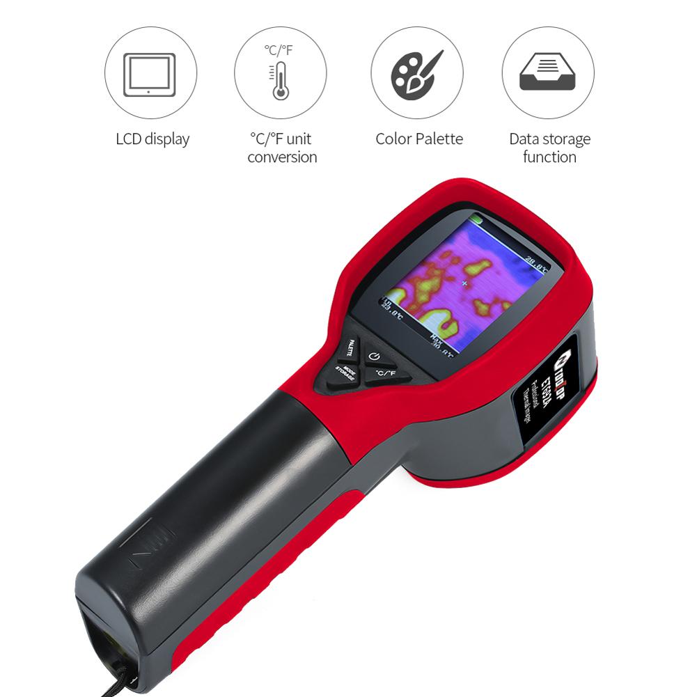 Tooltop ET692A 32*32 Разрешение инфракрасных изображений Ручной портативный тепловизор -20 ~ 300 градусов по Цельсию/по Фаренгейту