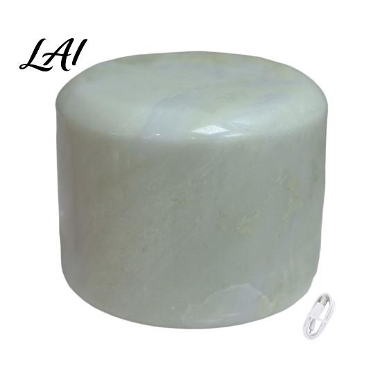 Travel Friendly Lamp Natural Marble Desk Touch Control Rechargeable Lamp Cordless Night Light Wireless Light Dimming Table for Bedroom